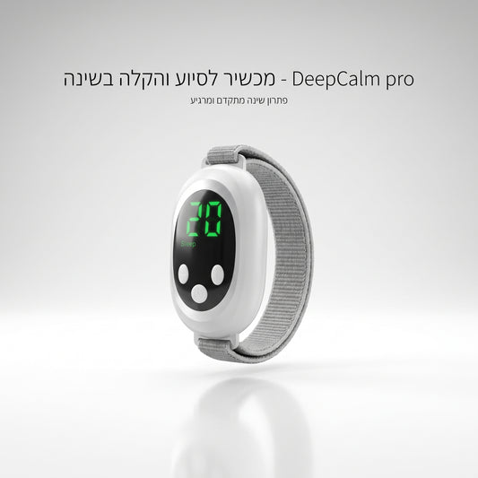 DeepCalm pro - מכשיר לסיוע והקלה בשינה